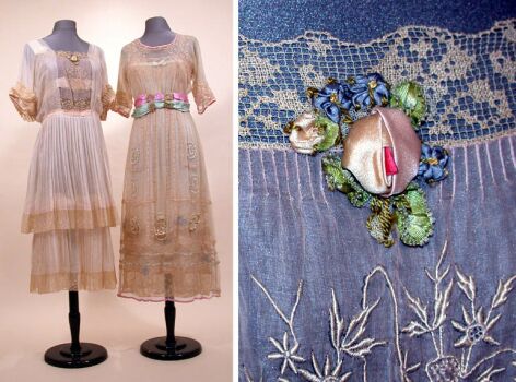 Lot image - Lucile and Boue Soeurs Jeune Fille Dresses