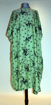 Lot image - Silk Batik Caftan