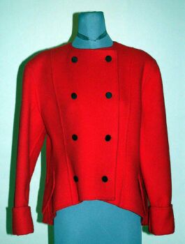 Lot image - Geoffrey Beene Orange Jacket
