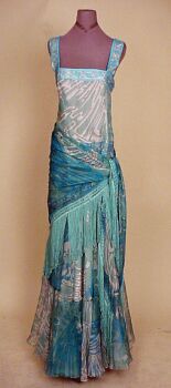 Lot image - Pucci Chiffon Gown and Stole