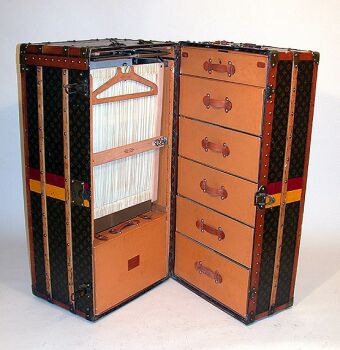 Lot image - Louis Vuitton Wardrobe Trunk