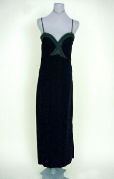 Lot image - Galanos Madame X Dress American, 1985