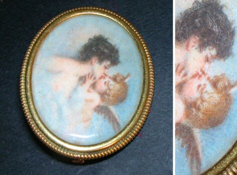 Lot image - Painted Miniature Pin