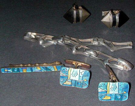 Lot image - Group of Four Silver Items