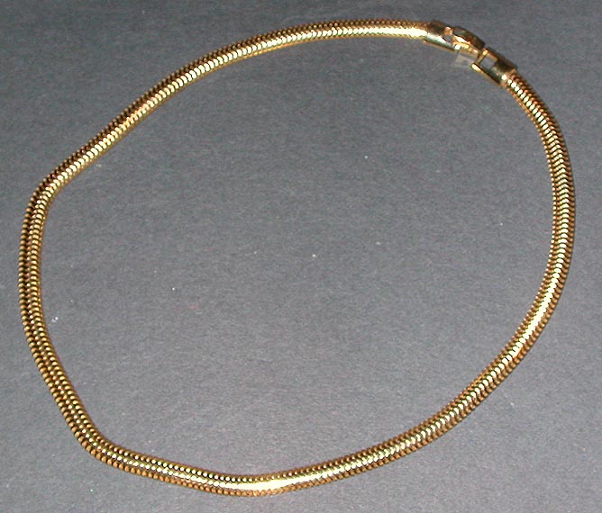 Lot image - Gold Snake Chain