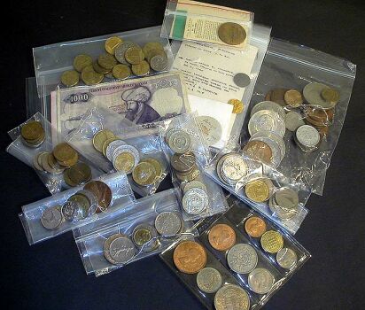 Lot image - Group of Assorted Foreign Coins