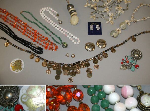 Lot image - Lot of Assorted Costume Jewelry