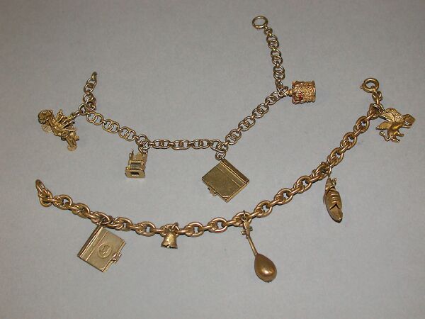 Lot image - Two Charm Bracelets