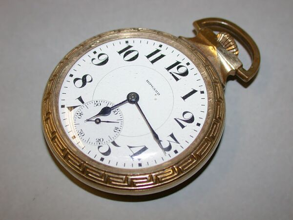 Lot image - Railroad Pocket Watch