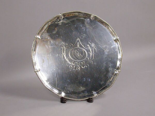 Lot image - George III Silver Salver