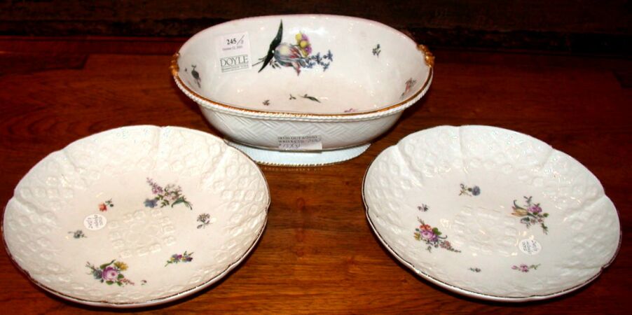 Lot image - Pair of Meissen Porcelain Plates