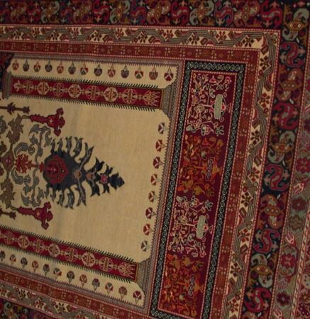 Lot image - Bandirma Prayer Rug