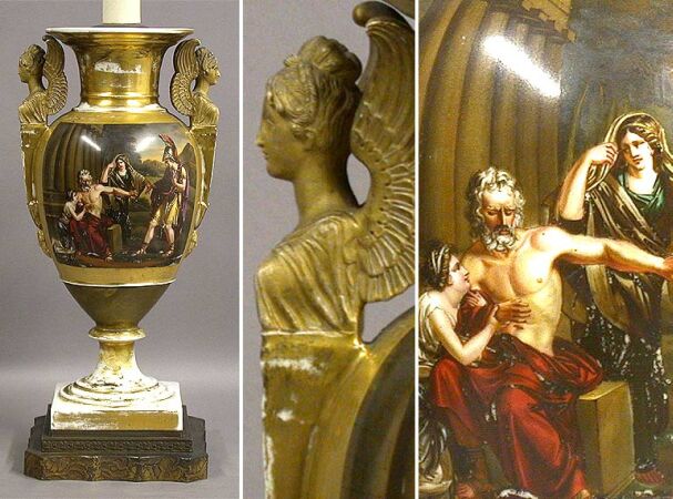 Lot image - Paris Porcelain Urn