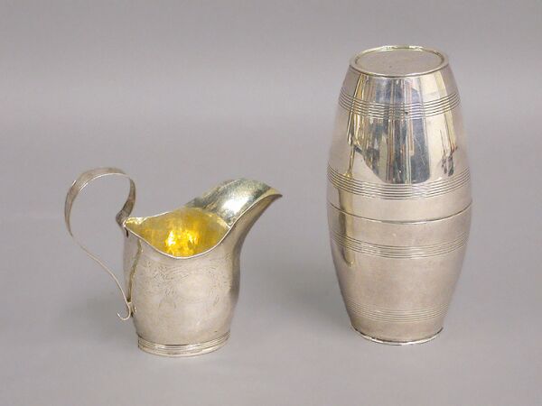 Lot image - George III Silver Double Beaker