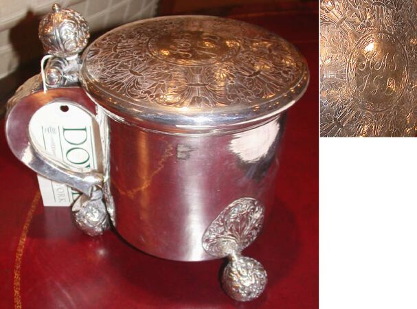 Lot image - Swedish Silver Tankard