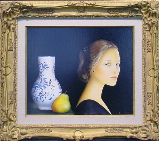 Lot image - Alain Geneau French, b.1932 BELLE A LA POIRE