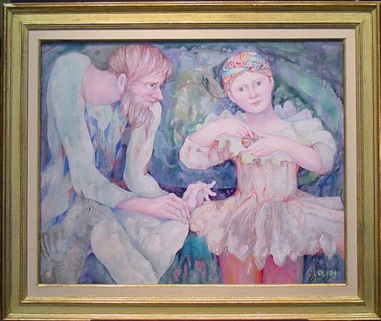 Lot image - Francois Jacques Boeri French, b.1929 LE CIRQUE