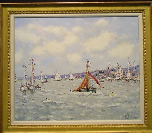 Lot image - Jean Pierre Dubord French, b.1949 LA FETE DE LA MER