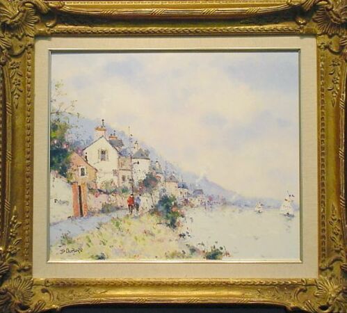 Lot image - Jean Pierre Dubord French, b.1949 LA ROUTE EN BORD DE SEINE