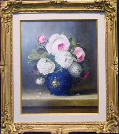 Lot image - Colette Privat b.1932 LE VASE BLEU