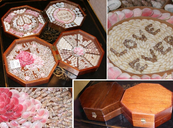 Lot image - Two Sailors Valentines