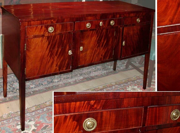 Lot image - Federal Mahogany Sideboard