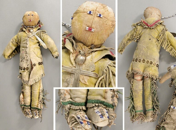 Lot image - Plains Hide Male Stuffed Doll