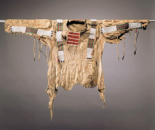 Lot image - Sioux Hide Shirt