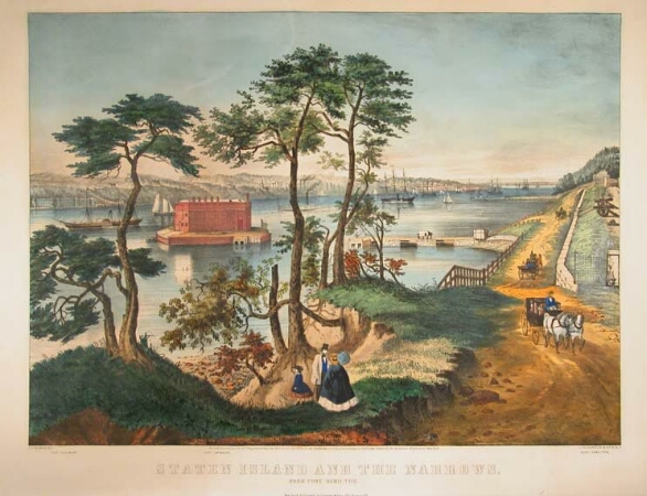 Lot image - Currier & Ives, publishers