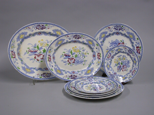 Lot image - Mintons Pottery Partial Dinner Service