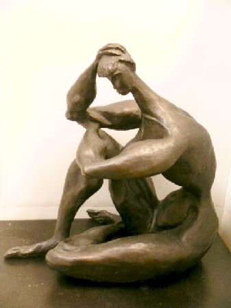 Lot image - Doris Caesar American, 1893-1971 SEATED WOMAN