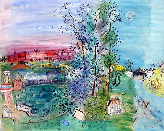 Lot image - Raoul Dufy French, 1877-1954 LANGRES