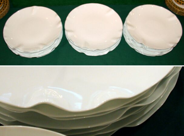 Lot image - Set of Twenty-Four Angela Cummings Porcelain Service Plates