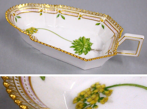 Lot image - Royal Copenhagen Flora Danica Porcelain Dish