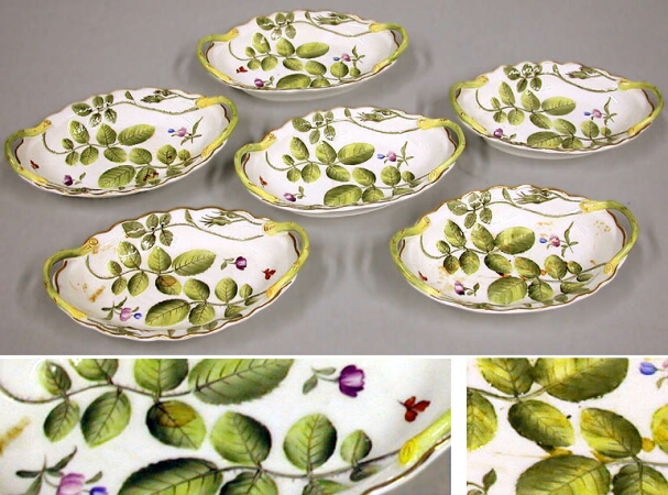 Lot image - Set of Twelve Royal Worcester Porcelain Small Bowls