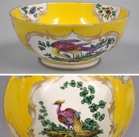 Lot image - Chelsea Style Porcelain Bowl