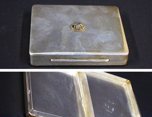 Lot image - Cartier Sterling Silver Cigarette Case