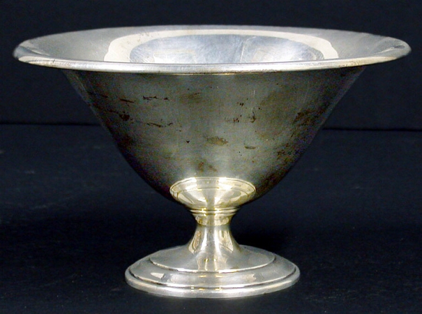 Lot image - Tiffany & Co. Sterling Silver Footed Bowl