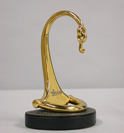 Lot image - Gucci Gilt-Metal Watch Stand