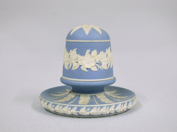 Lot image - Jasperware Match Holder