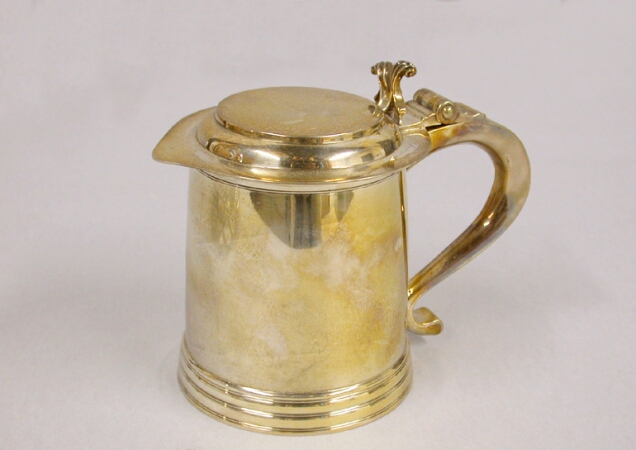 Lot image - Asprey Silver Tankard