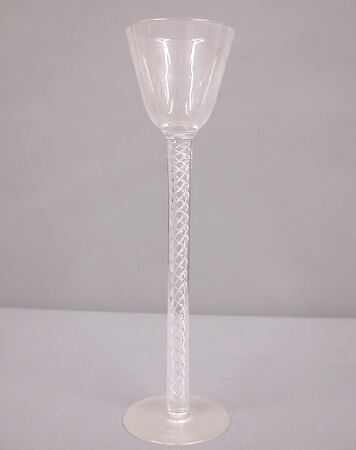 Lot image - Steuben Glass Air Twist Marriage Cup