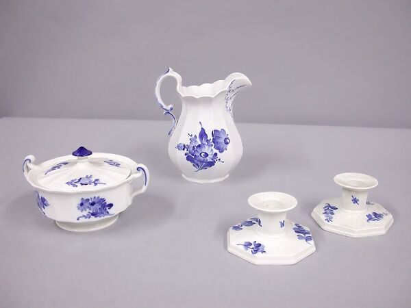 Lot image - Group of Four Royal Copenhagen Porcelain Articles