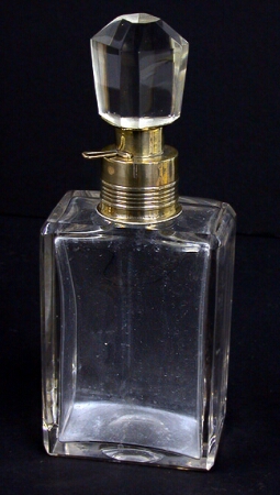 Lot image - Mauser Sterling Silver Mounted Glass Decanter