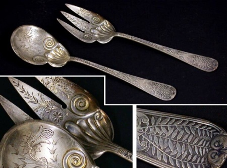 Lot image - Two Gorham Sterling Silver Serving Pieces