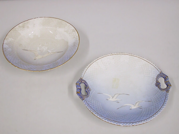 Lot image - Two Danish Porcelain Dishes