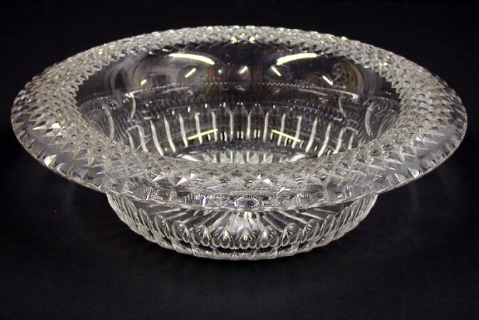 Lot image - Cut Glass Bowl