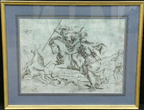 Lot image - Follower of Giovanni Francesco Romanelli