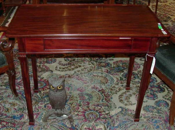 Lot image - Continental Mahogany Side Table
