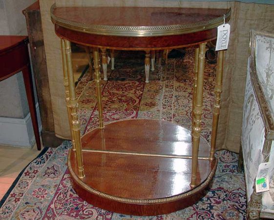 Lot image - Pair of Continental Eglomise Mirrors